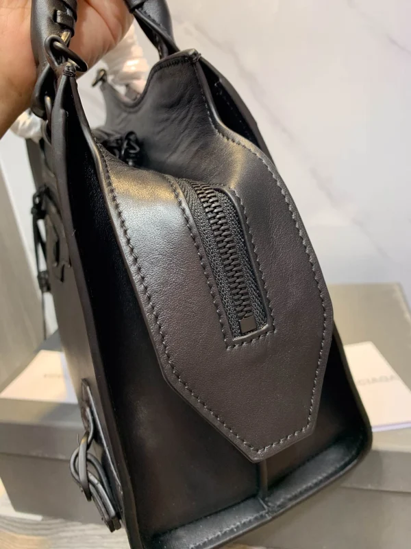 Biker bag Black Size: 33cm