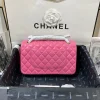 25cm/1112 plum pink sheepskin gold buckle return