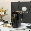 Black Vintage Backpack Size:20x19x8cm