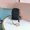 Miu Miu Matelasse lambskin long shoulder strap height 12.5cm length 24cm width 4 cm