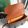 Belvdre double strip messenger bag Model: GY020098 Size: 22*17*9.5Cm