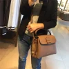 Calfskin bag Size:W25.5*H29*D10cm Code:400123