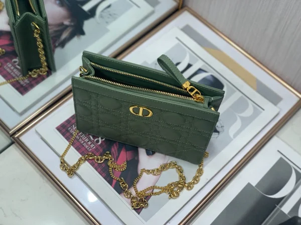 Caro Collection Chain Crossbody Leather Bag Size: 19*14*3cm Ref: 6418