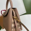 Calfskin bag Size:W25.5*H29*D10cm Code:400123