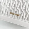 Miu Miu white Model: 5BD083 Size: 22X14X8cm