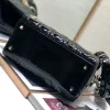 Black lacquer, classic 5 compartments 24cm