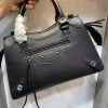 Biker bag Black Size: 33cm