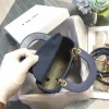 Blue Sheepskin Bag Size: 17cm