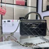 22A new rectangular box sheepskin series, portable diagonal bag, AP2846Y9700