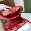 Checkered Tootsie Bag Size:W25.5*H29*D10cm Code:400123