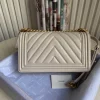 Chanel Calfskin Size:25x15x9cm