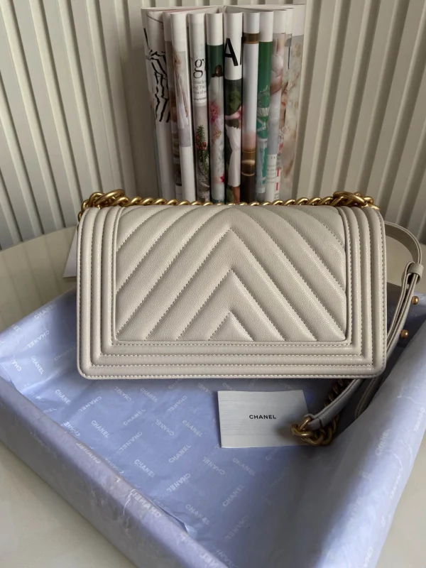 Chanel Calfskin Size:25x15x9cm