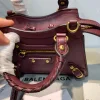 Burgundy Size: 18cm