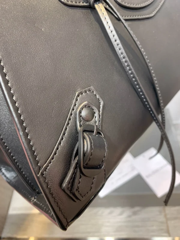 Biker bag Black Size: 33cm