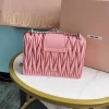 Miu Miu cherry blossom pink Model: 5BD084# size: 20, 5.5, 12