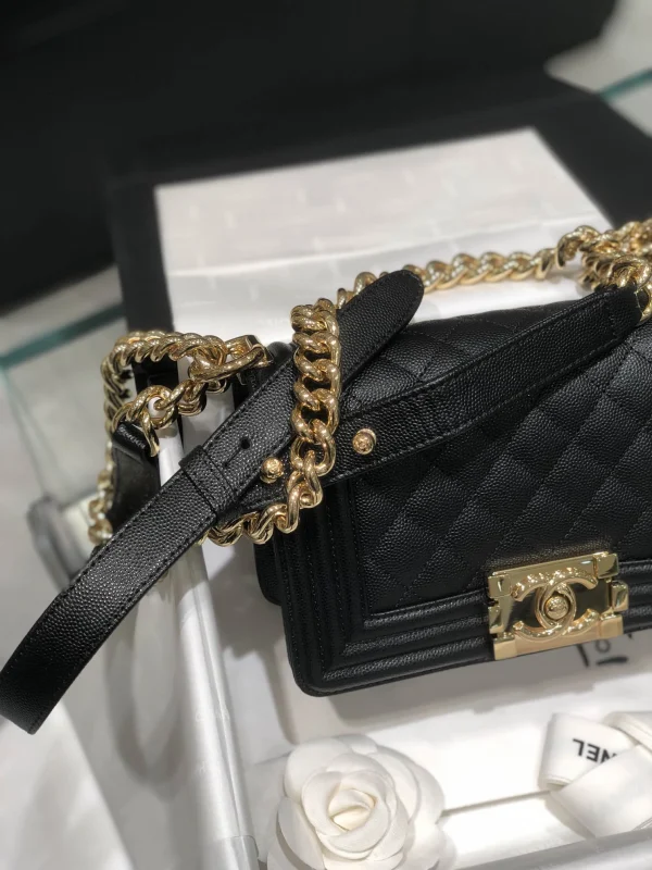 All steel light gold buckle Size: 20Cm