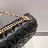 MK Sheepskin Bag Black Size: 25CmX16cmX8.5cm