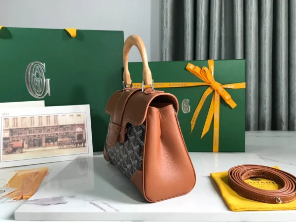 Goyard mini Saigon Saigon bag Size: 20x14.59cm H25cm