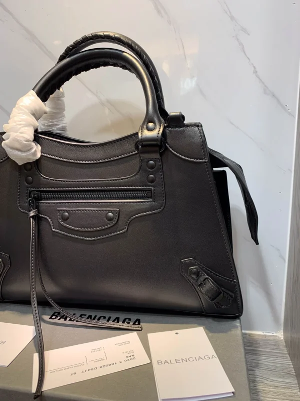 Biker bag Black Size: 33cm