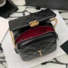 Black Vintage Backpack Size:20x19x8cm
