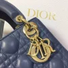Blue Sheepskin Bag Size: 17cm