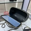 22A new rectangular box sheepskin series, portable diagonal bag, AP2846Y9700