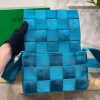 BV Bottega Veneta bag Size: 26x6cm Peacock blue