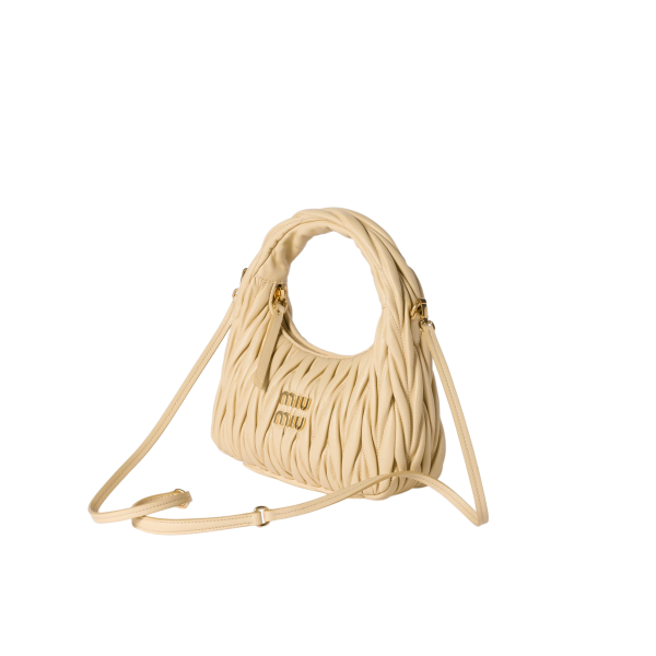Miu Miu Wander Matelassé size: 17* 20*6cm