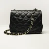 CHANEL SIZE : 13.5 x 17 x 8 cm