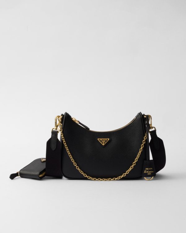 Prada Re-Edition 2005 Saffiano Size:18*22*6cm