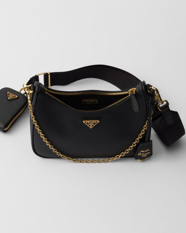 Prada Re-Edition 2005 Saffiano Size:18*22*6cm