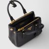 Prada Galleria Saffiano Size :12.5*18cm*8.5cm