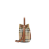 Mini Check Bucket Bag