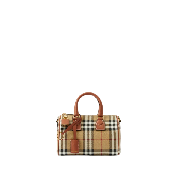Mini Check Bowling Bag