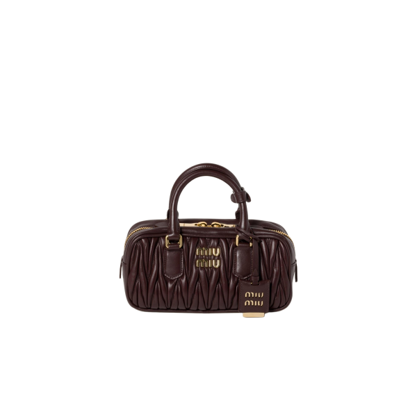 Miu Miu Arcadie matelassé size:10.5*22*7.5cm