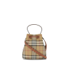 Mini Check Bucket Bag