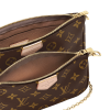 Multi Pochette Accessoires  size:9.4 x 5.3 x 1.6 inches