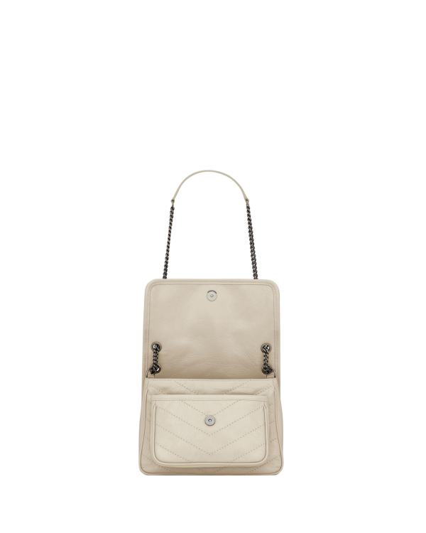 YSL NIKI SIZE : 21 X 16 X 7.5CM