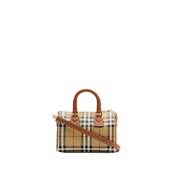 Mini Check Bowling Bag