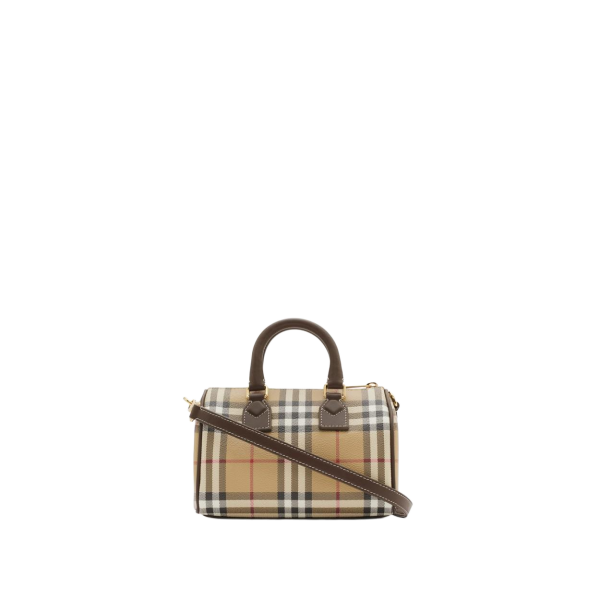 Mini Check Bowling Bag Military