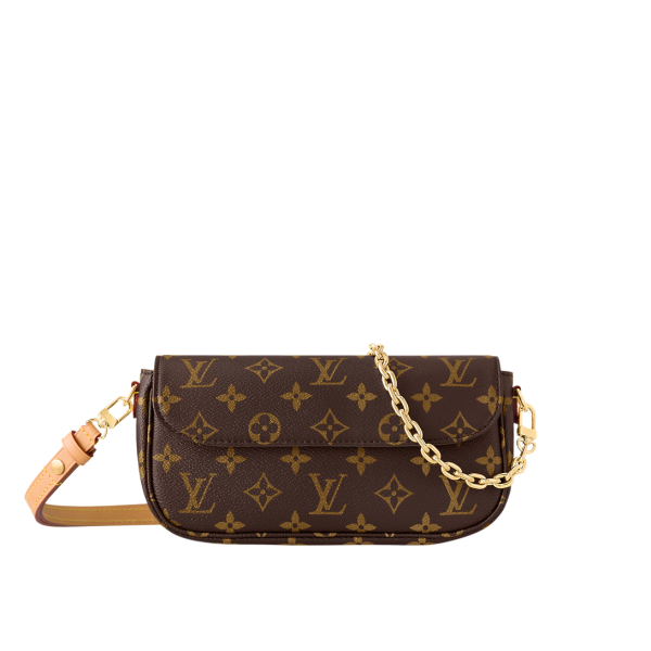 WALLET ON CHAIN IVY size:9.3 x 4.7 x 1.7 inches