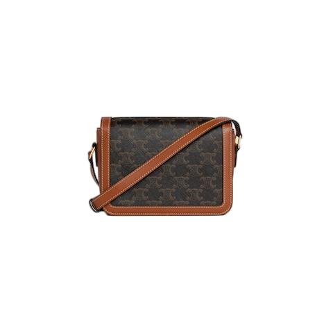 TEEN TRIOMPHE BAG IN Triomphe Canvas and Calfskin