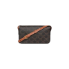 SHOULDER BAG CLAUDE IN Triomphe canvas and calfskin